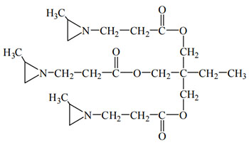 Polyfunctional aziridine crosslinker DB-100